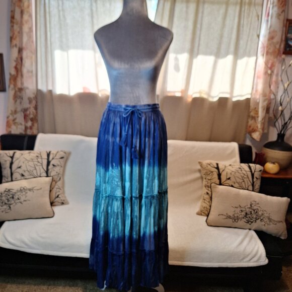 Tye Die Midi Dress or Maxi Skirt - Picture 2 of 5